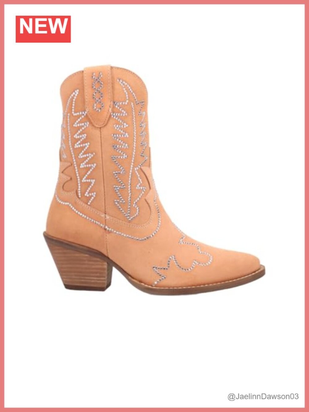Suede Leather Snip Toe Western Ankle Booties Pull On Cushion Comfort